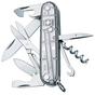 Obraz dla Szwajcarski scyzoryk Victorinox Climber, transparentny srebrny, 1.3703.T