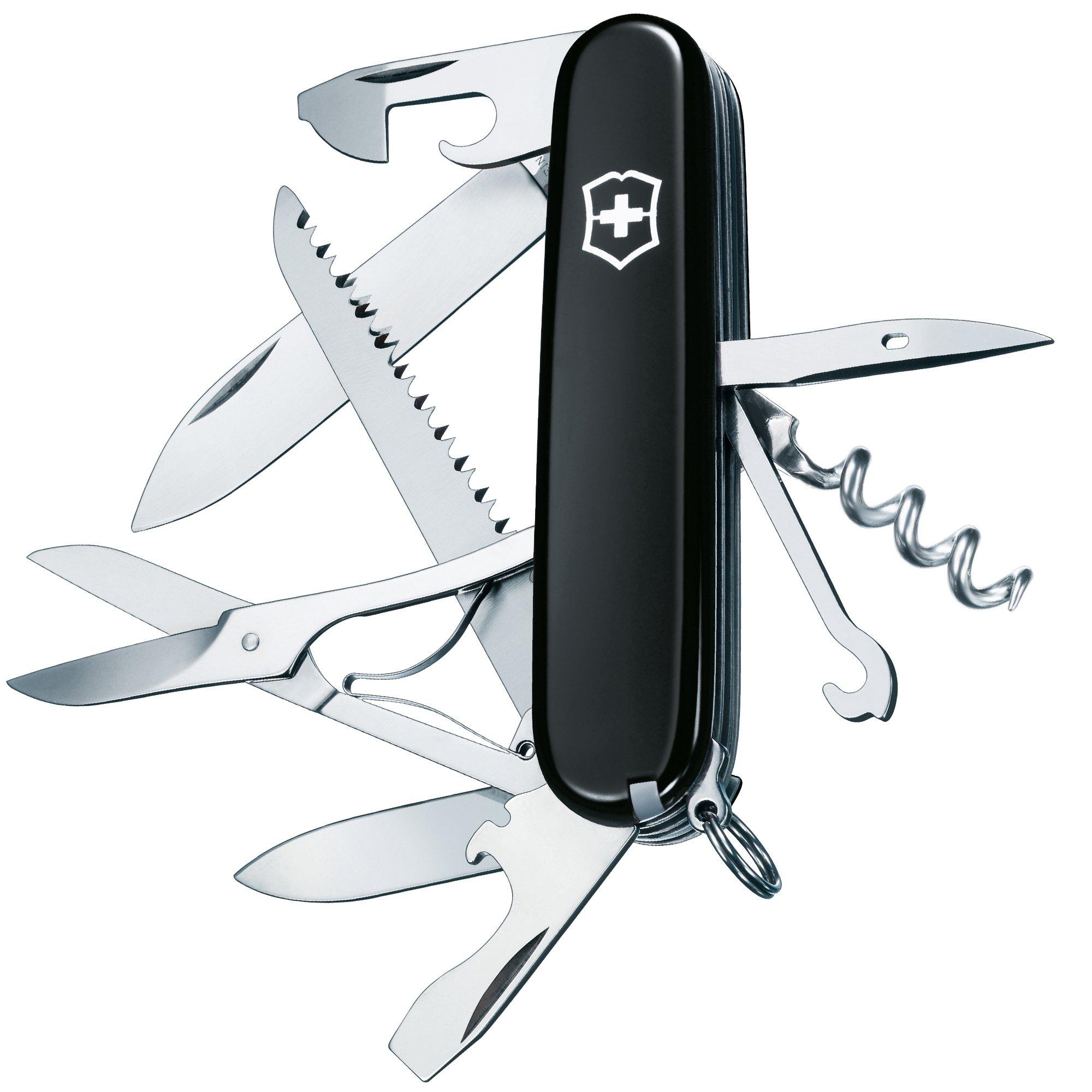 Szwajcarski scyzoryk Victorinox Huntsman, czarny, 1.3713.3
