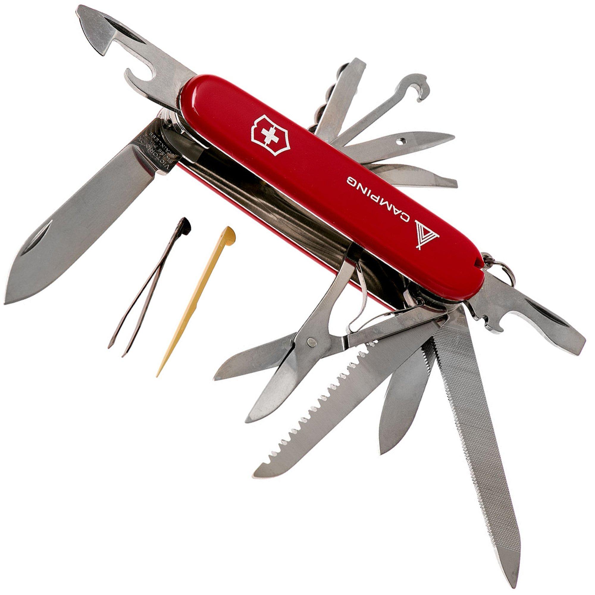 Coltellino svizzero Victorinox Evolution 17 2.3913.SC Rosso con 15 funzioni  tra cui forbici e lima