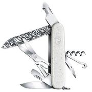 Victorinox Special Companion 1.3901.J25 Svavner Damasteel, White Corian, Limited Edition 2025, Swiss pocket knife