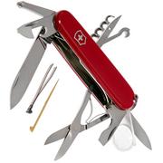 Victorinox Explorer, couteau de poche suisse, rouge