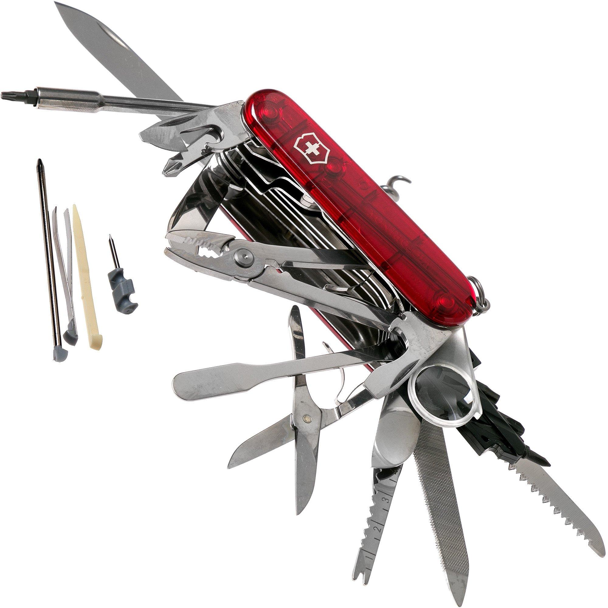 Victorinox SwissChamp XLT red translucent 1.6795.XLT
