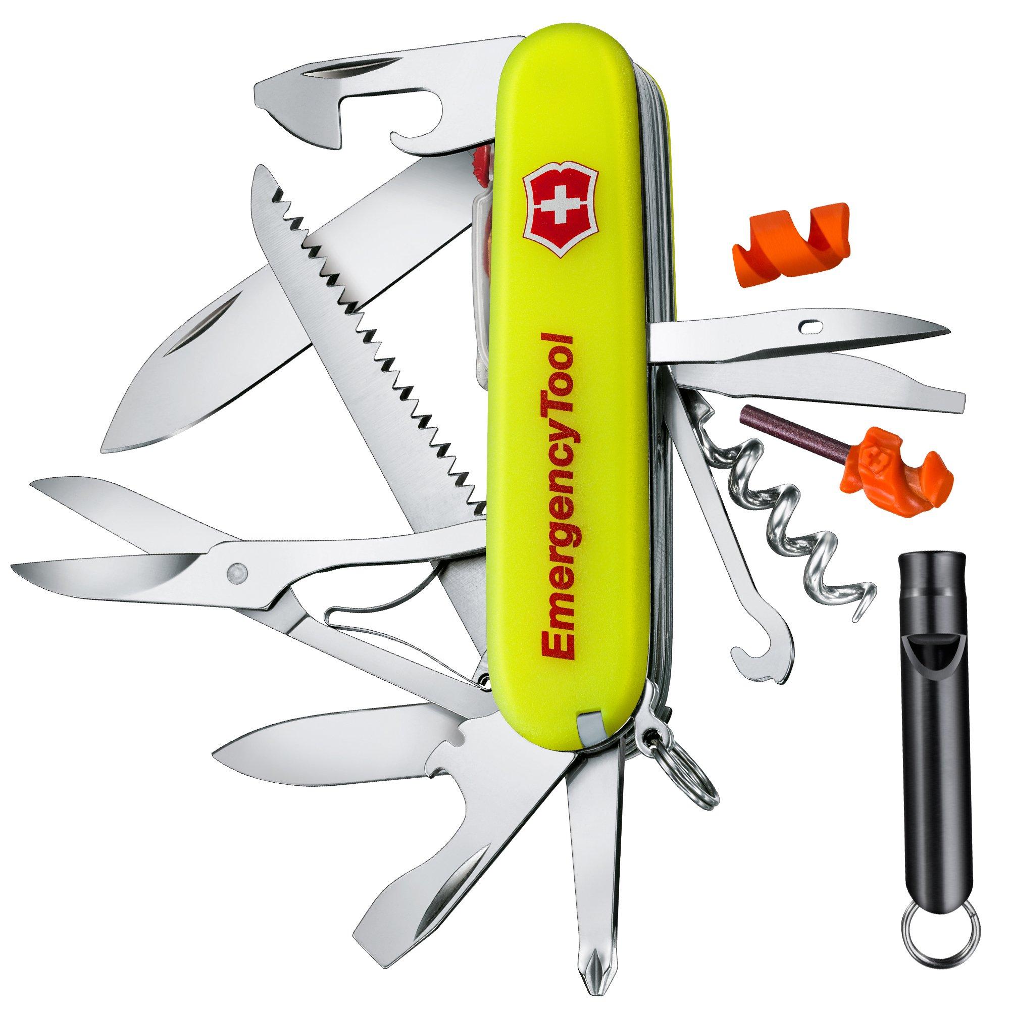 Victorinox Huntsman Lite Emergency Tool 1.7915.E808 Luminescent Yellow, Zwitsers zakmes
