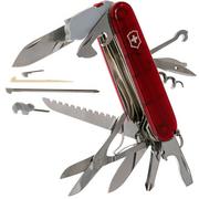 Victorinox Huntsman Lite, coltellino svizzero, rosso trasparente