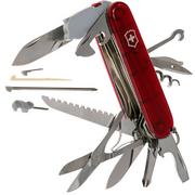 Victorinox Huntsman lite transparant rood 1.7915.T Zwitsers zakmes