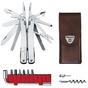 Afbeelding voor Victorinox SwissTool Spirit X Plus 3.0235.L multitool, lederen foedraal