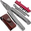 Victorinox SwissTool Spirit X Plus Ratchet 3.0236.L multi-tool, leather sheath