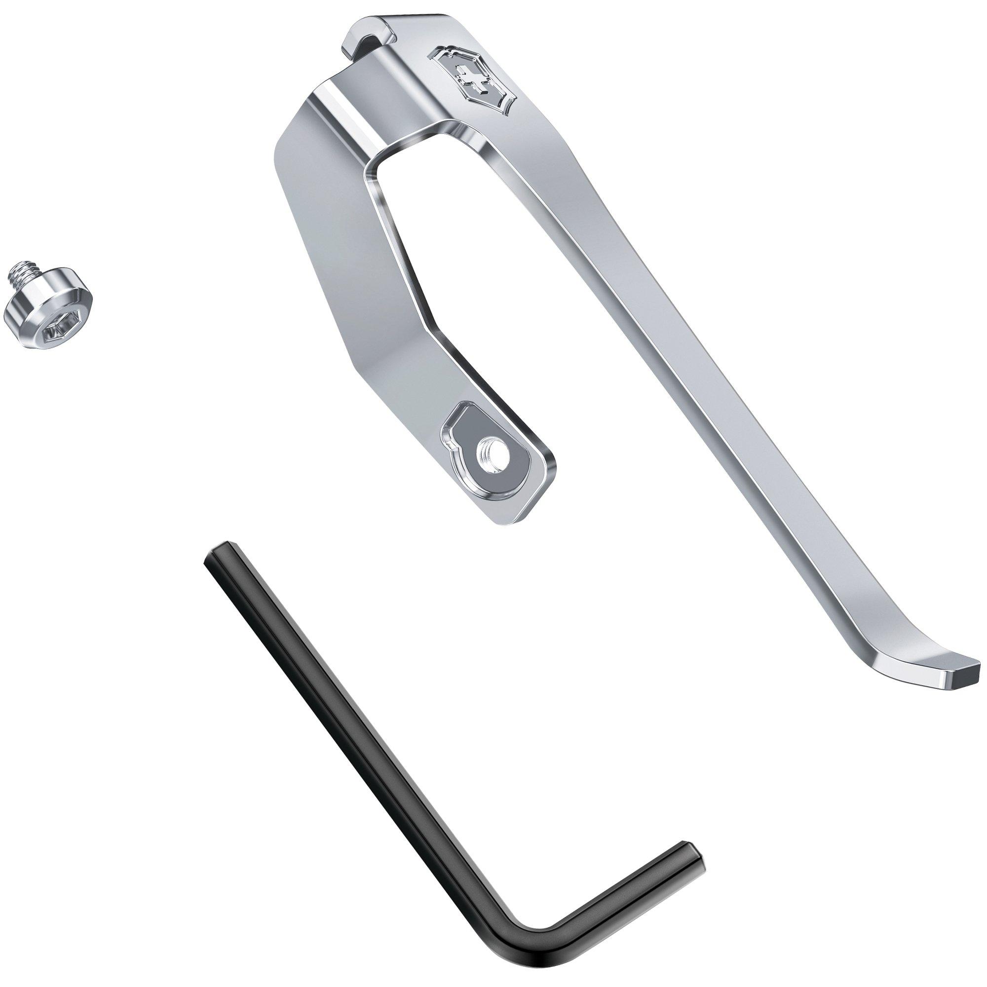 Klips do kieszeni Victorinox 3.0240.B1 do Swisstool Spirit, srebrny, 3.0240.B1