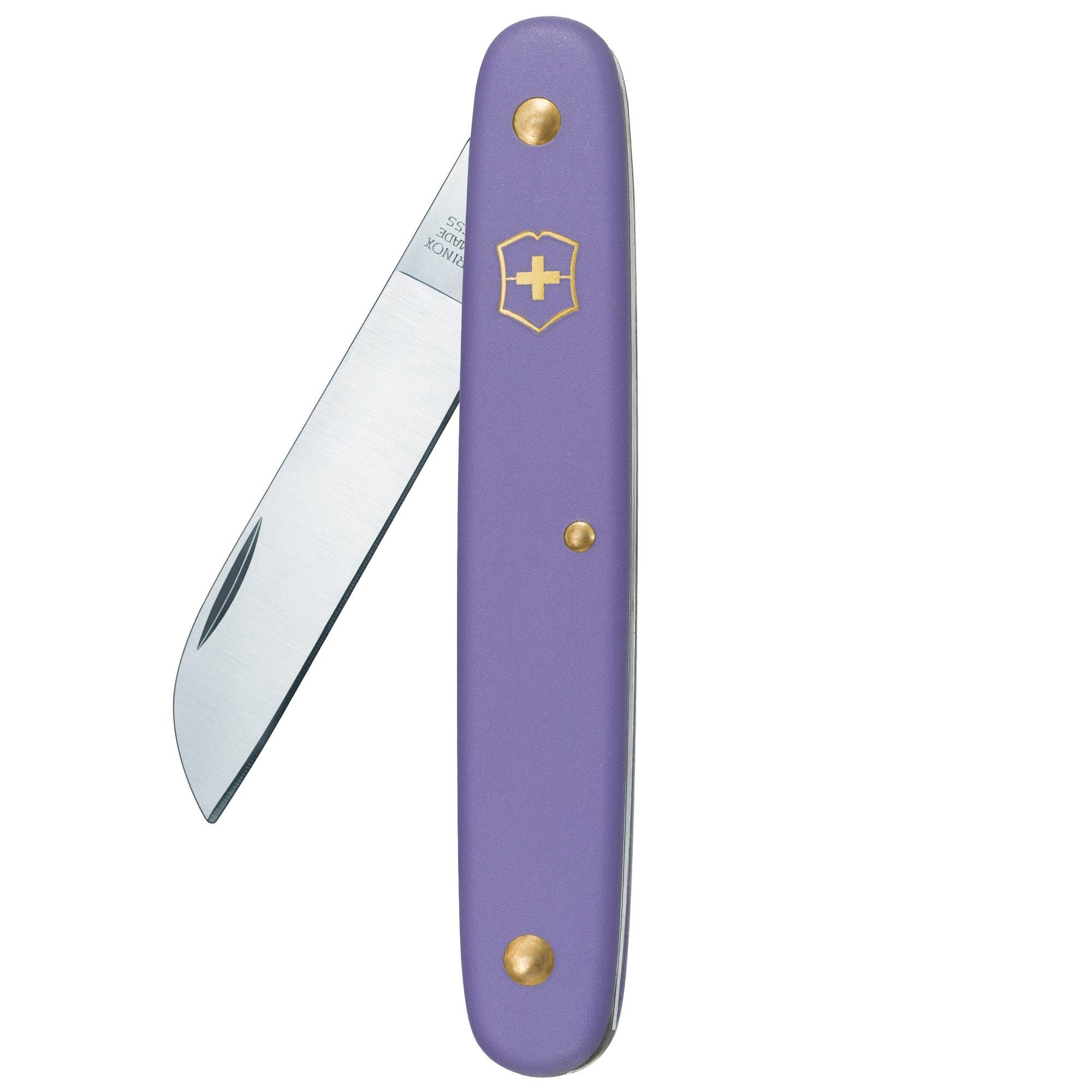 Nóż do kwiatów Victorinox 3.9050.22B1 fioletowy
