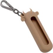 Victorinox Classic Colors Cow étui en silicone, Wet Sand 4.0454