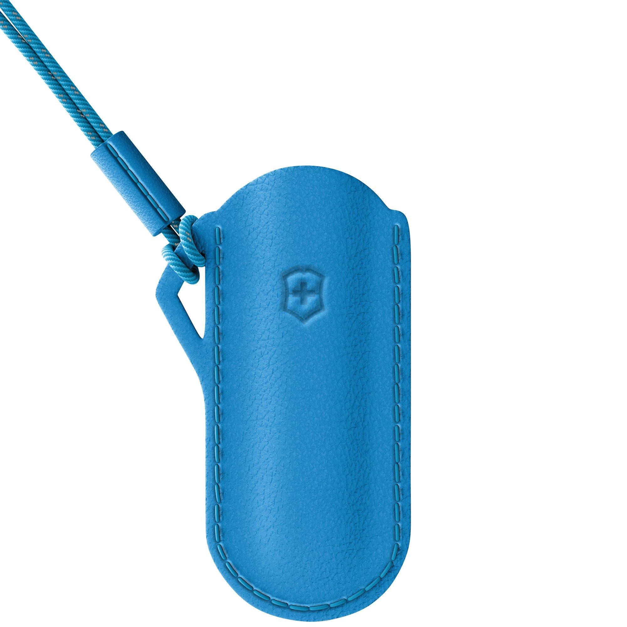 Victorinox Classic Colors Lederetui, Summer Rain 4.0670.2