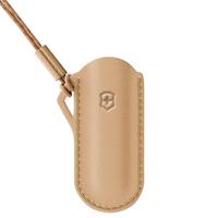 Image for Victorinox Classic Colours leather sheath, Wet Sand 4.0670.49