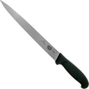 Victorinox Fibrox Fleischmesser mit Wellenschliff, 25 cm