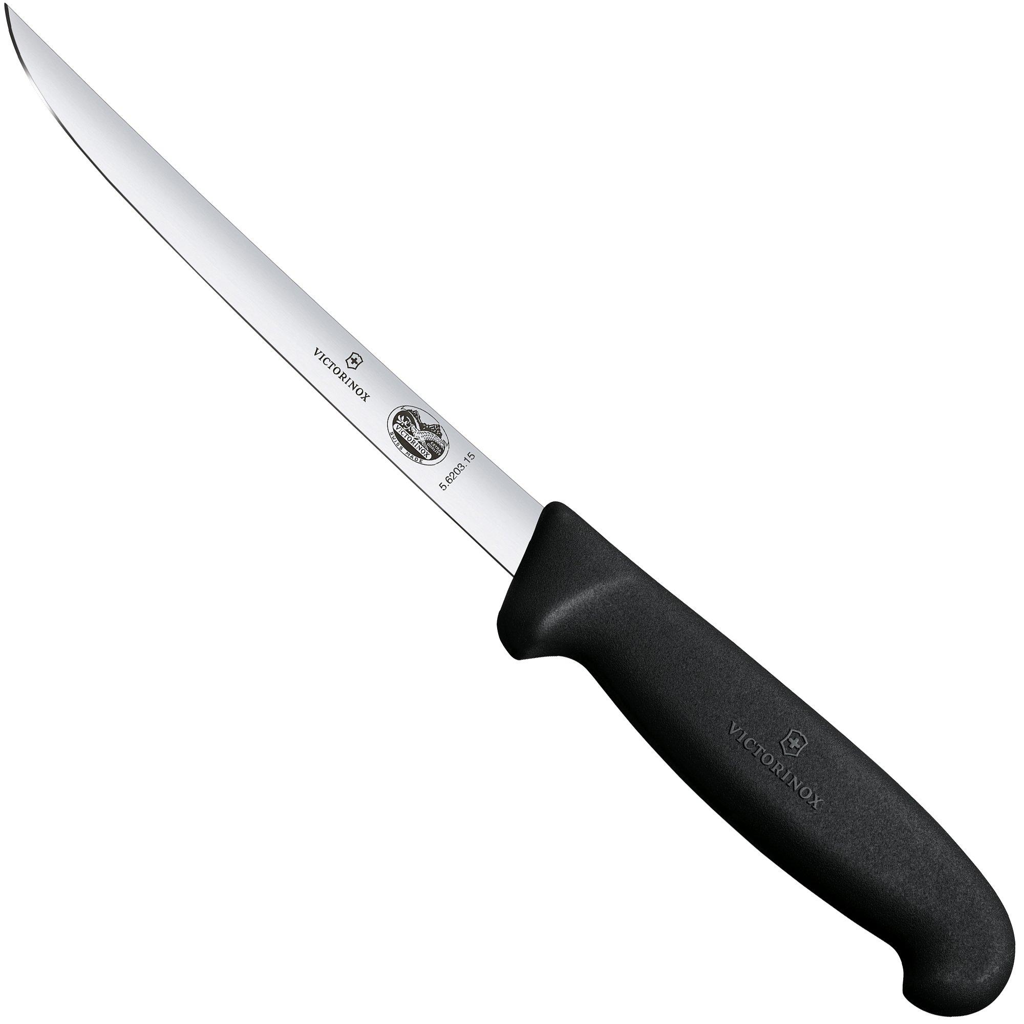 Victorinox Boning Knife - Curved 12cm Blade, Wood Handle