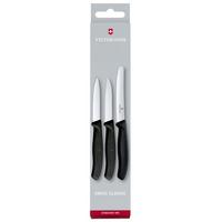 Image pour Victorinox SwissClassic couteaux à légumes noir, set de 3, 6.7113.3