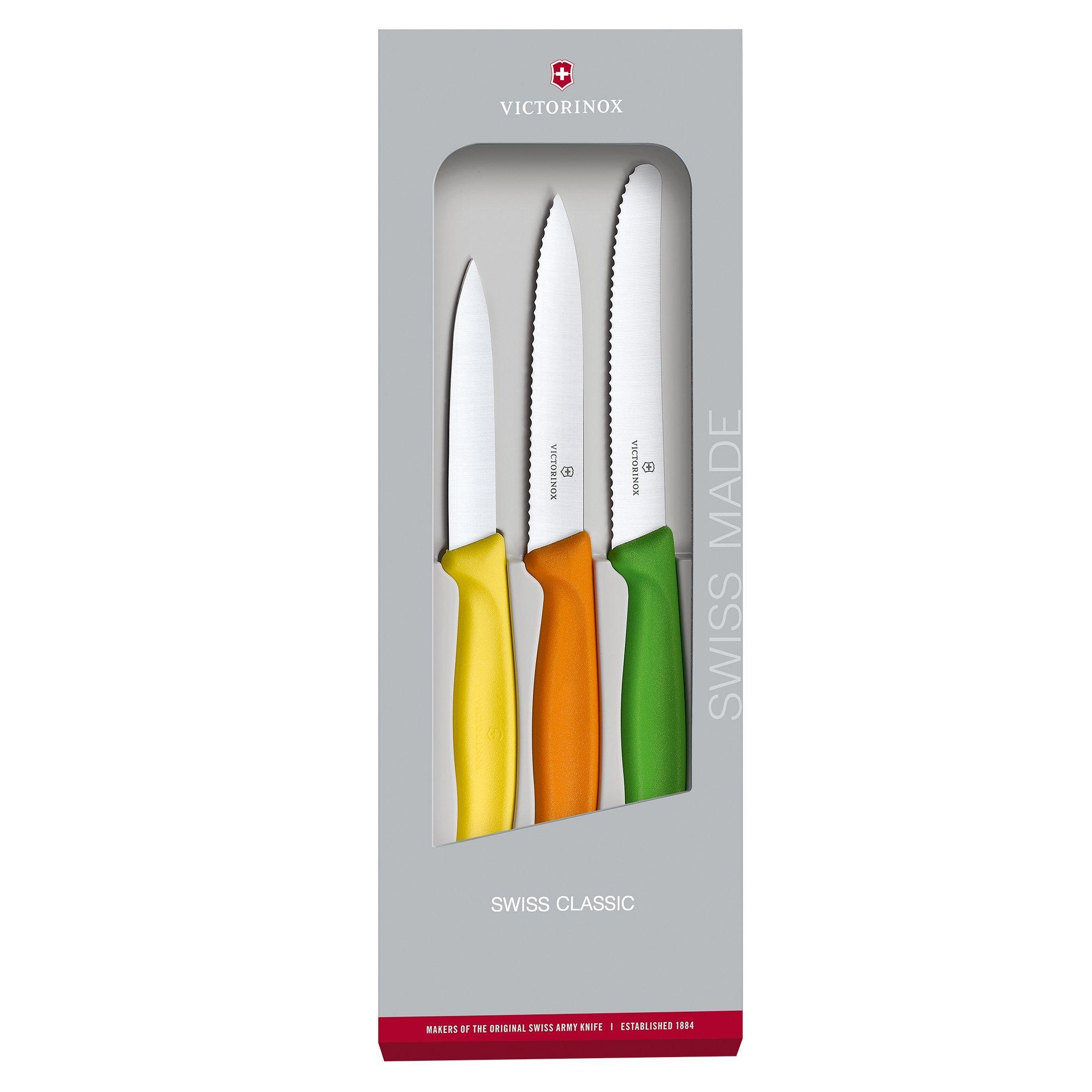 Victorinox SwissClassic groentemesjes, set van 3, 6.7116.31G