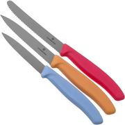 Victorinox SwissClassic 6.7116.34L1 Juego de cuchillos para verduras de 3 piezas