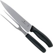 Victorinox SwissClassic 6.7133.2G 2-piezas juego de tallado, negro