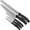 Victorinox SwissClassic 6.7133.5G 5-piezas juego de cuchillos de cocina, negro