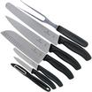 Victorinox SwissClassic 6.7133.7G 7-piece kitchen knife set, black