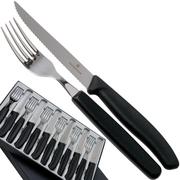 Victorinox SwissClassic 6.7233.12, set di posate, 12 pezzi, nero