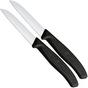 Bild für Victorinox Swiss Classic 6.7403.2 Straight, Black, Gemüsemesser Set, 2-teilig, 8 cm