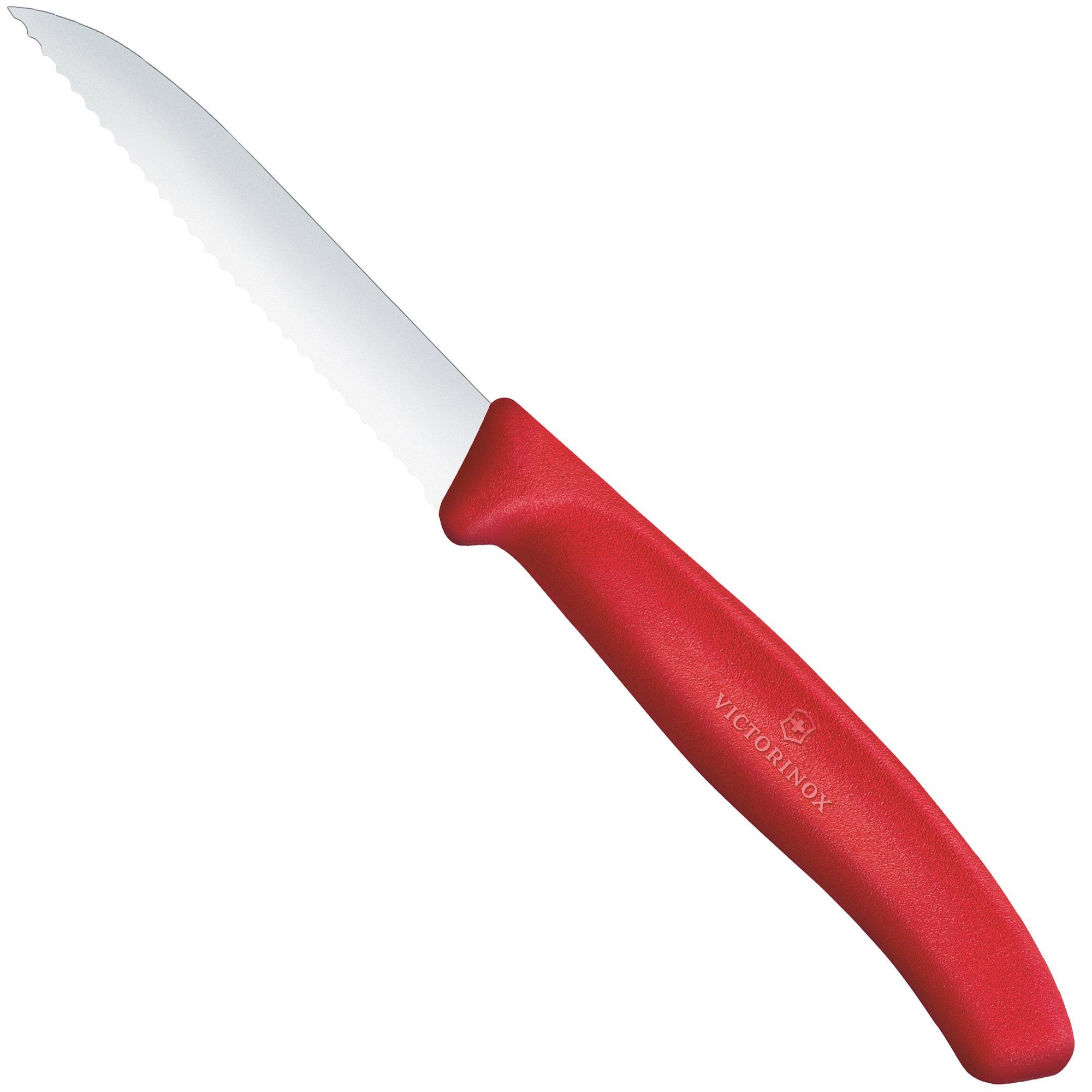 Victorinox Swiss Classic 6.7431.C1 Wavy, Red, Gemüsemesser
