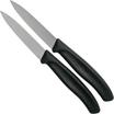 Victorinox SwissClassic faca para legumes preto 8 cm, conjunto de 2, VT6-7603-B