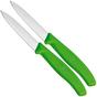 Image for Victorinox SwissClassic vegetable knives green 8 cm, set of 2, VT6-7606-L114B