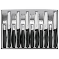 Image for Victorinox SwissClassic 6.7833.12, 12-piece tomato knife set, black