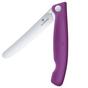 Bild für Victorinox Swiss Classic Picnic Knife 6.7835.FC1 Wavy, Purple, Gemüsemesser klappbar, Picknickmesser