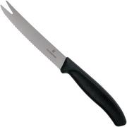 Victorinox SwissClassic 6.7863 faca de queijo e salsichas, preto