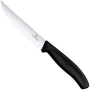 Image for Victorinox Swiss Classic Steak & Pizza Knife 6.7933 Wavy, Black, serrated steak knife, 12 cm