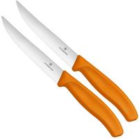 Bild für Victorinox SwissClassic Pizza-/Steakmesser orange, 2 St., 6.7936.12L9B