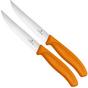 Bild für Victorinox SwissClassic Pizza-/Steakmesser orange, 2 St., 6.7936.12L9B