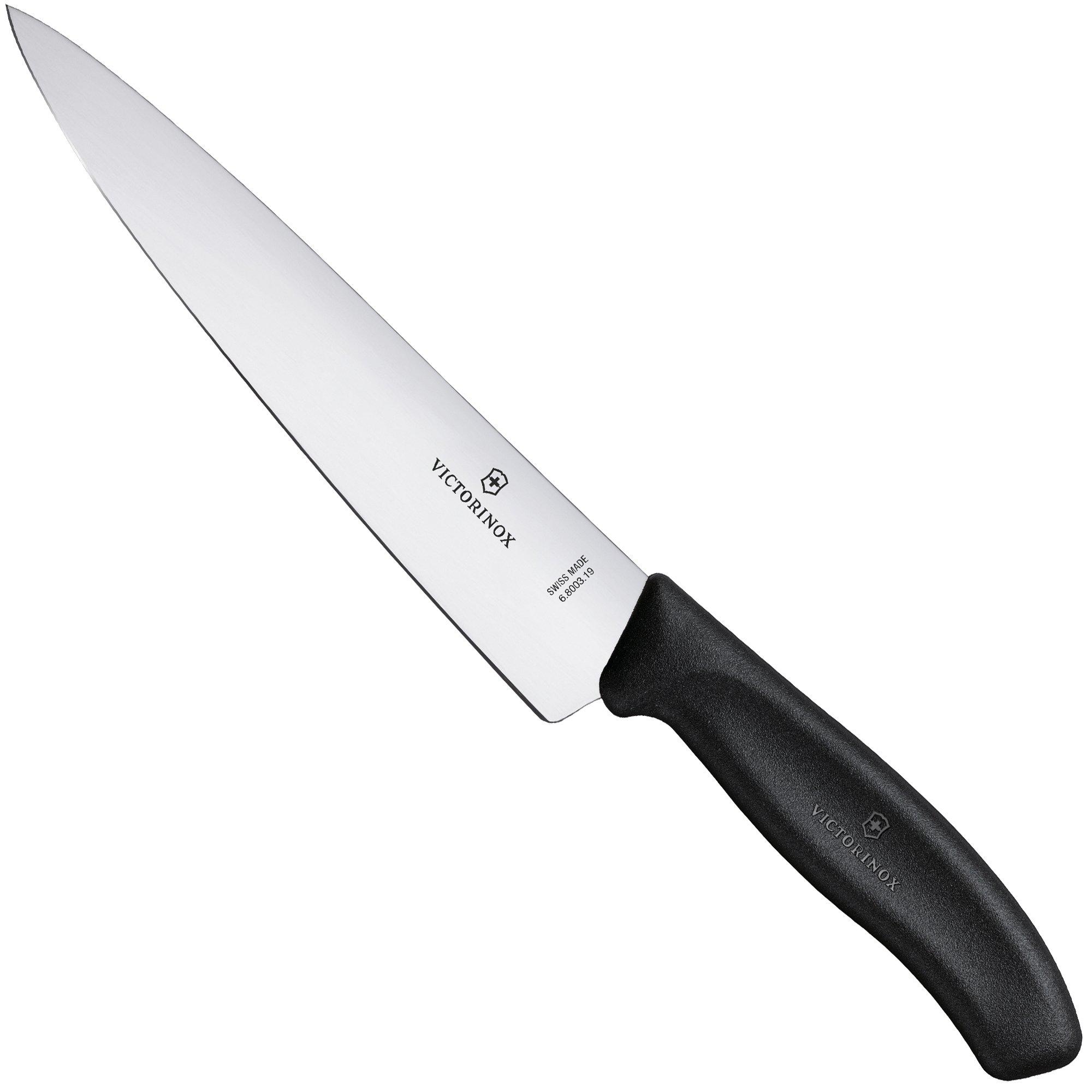 Victorinox SwissClassic 6.8003.19G Fleischmesser 19 cm, schwarz