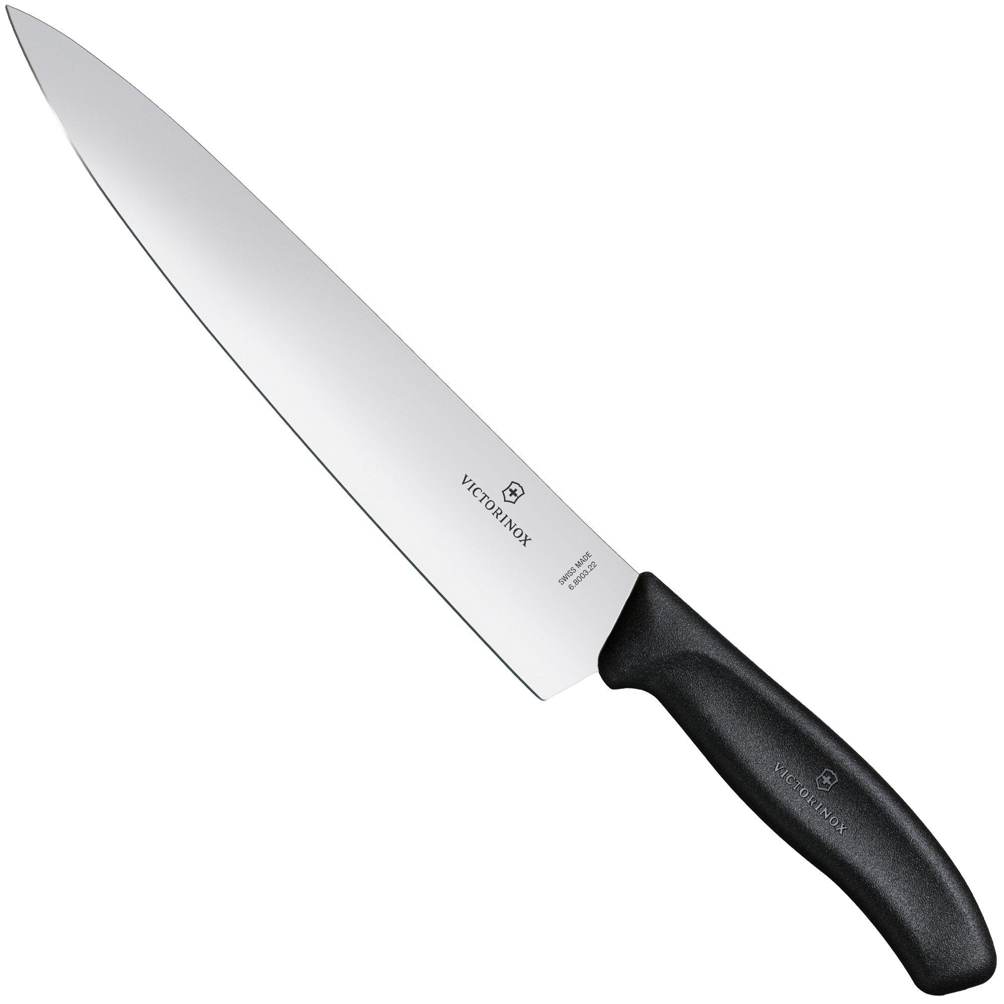 Victorinox SwissClassic 6.8003.22G carving knife 22 cm, black