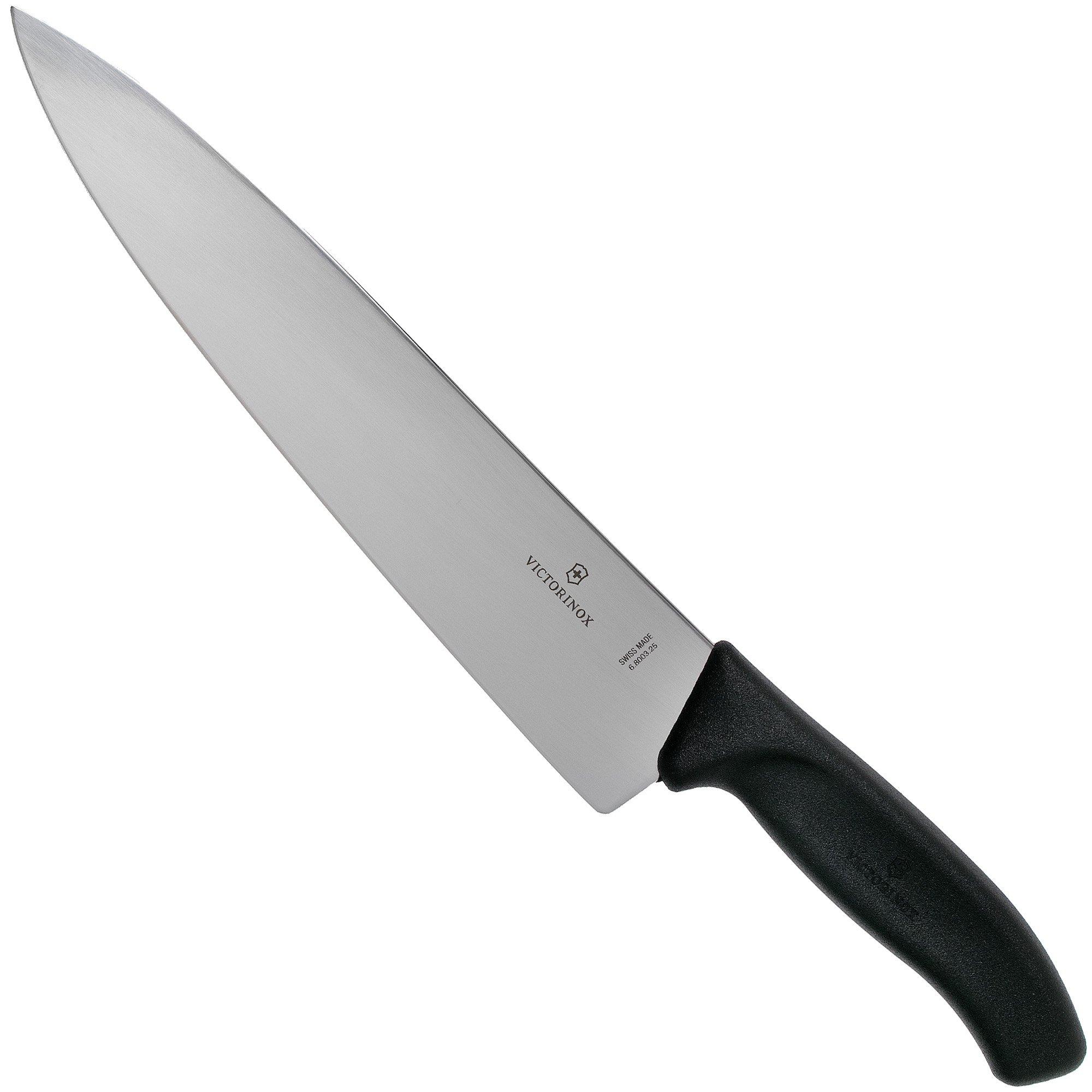 Victorinox SwissClassic 6.8003.25G carving knife 25 cm black Advantageously shopping at Knivesandtools