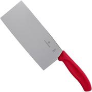  Victorinox SwissClassic 6.8561.18G Coltello da chef cinese 18 cm, rosso