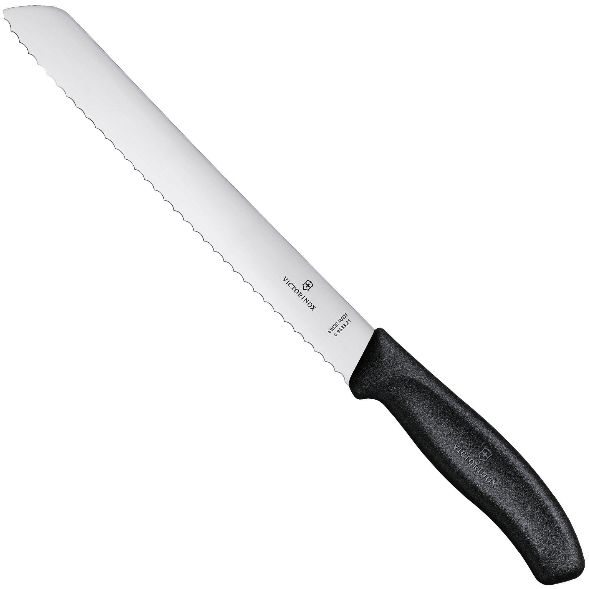 Victorinox SwissClassic 6.8633.21G bread knife black 21 cm
