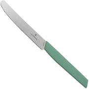 Victorinox Swiss Modern 6.9006.1141 couteau de petit déjeuner 11 cm, vert menthe