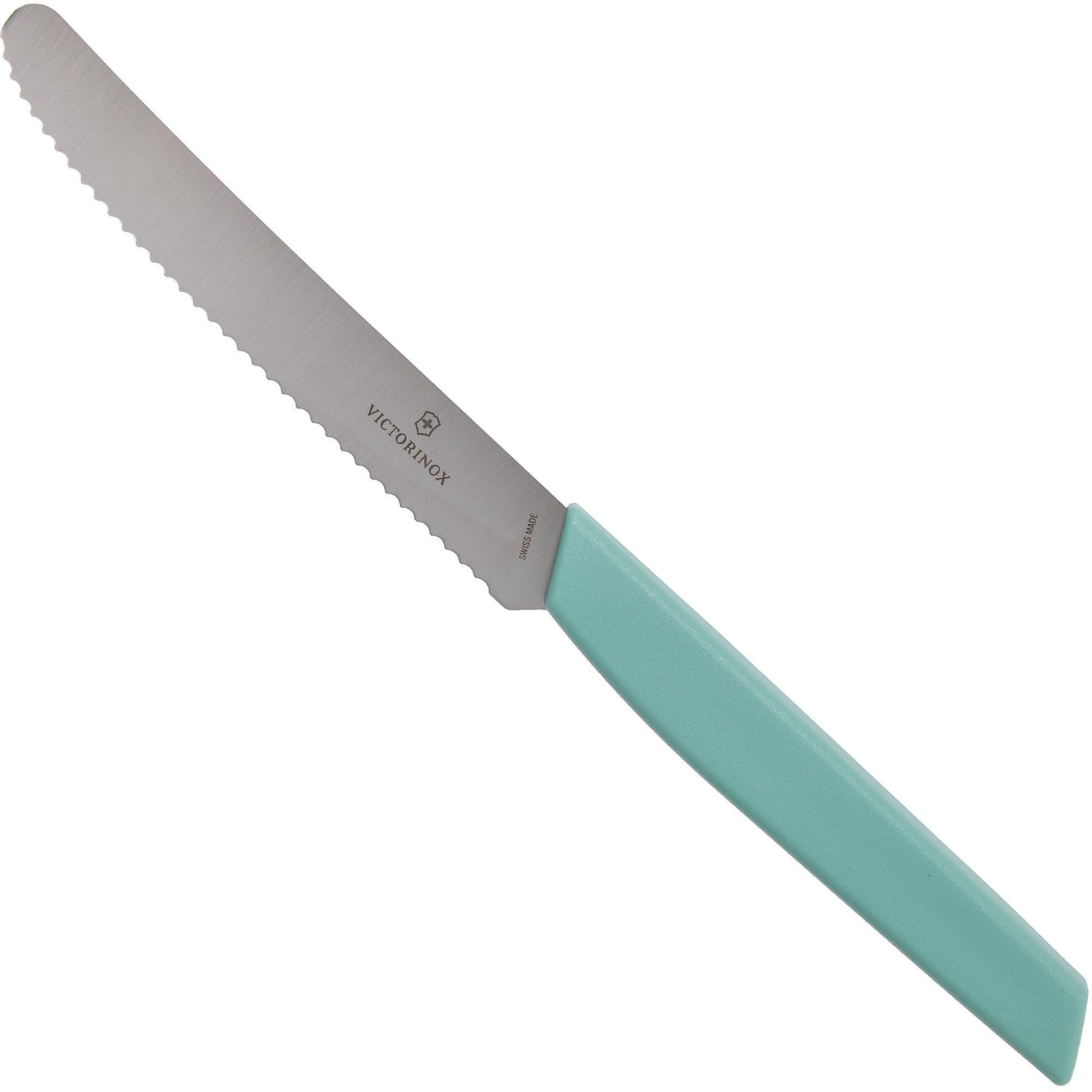 Victorinox Swiss Modern 6.9006.11W41 Tomatenmesser 11 cm, grün