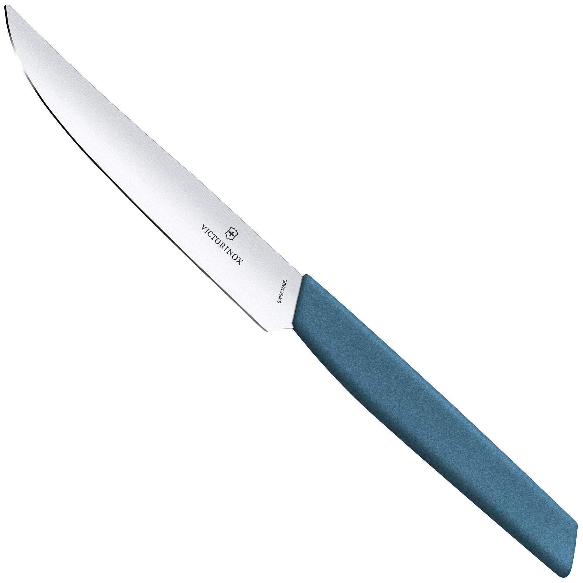 Victorinox 6.9006.122 Steak knife, 12cm, Cornflower-blue