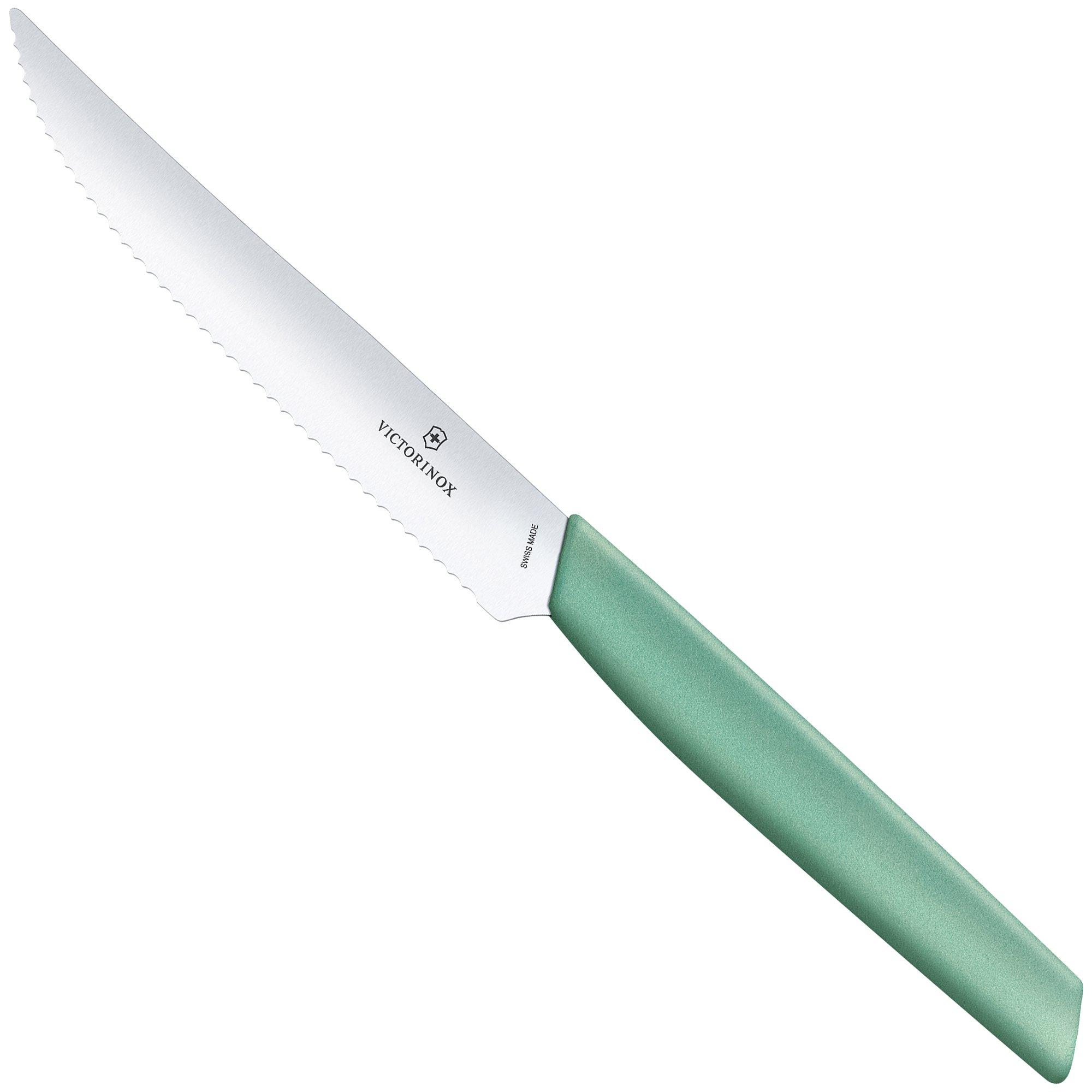 Victorinox Swiss Modern 6.9006.12W41 steak knife 12 cm, green