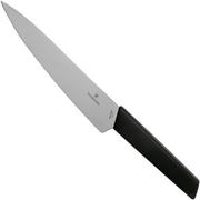 Victorinox 6.9013.19B couteau à viande, 19 cm, noir