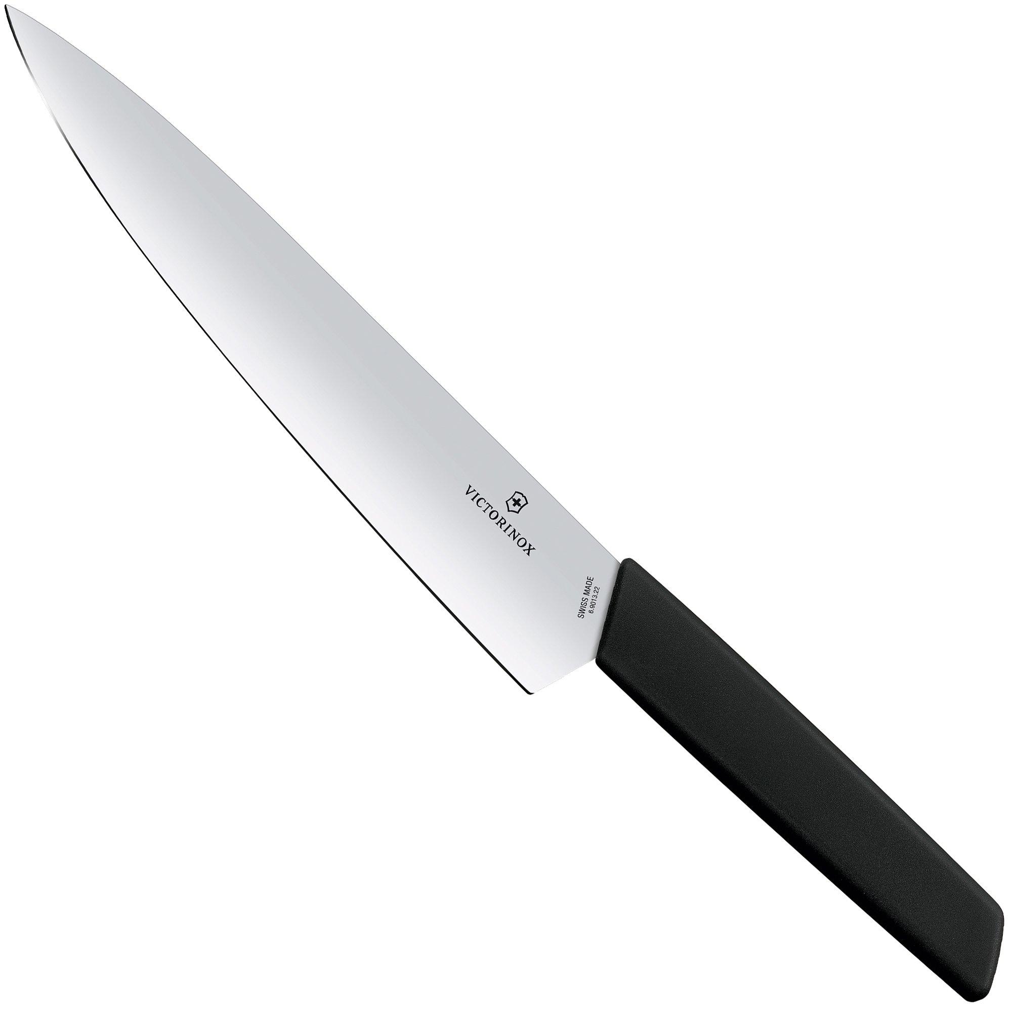 Victorinox Swiss Modern Tranchiermesser 22 cm, schwarz