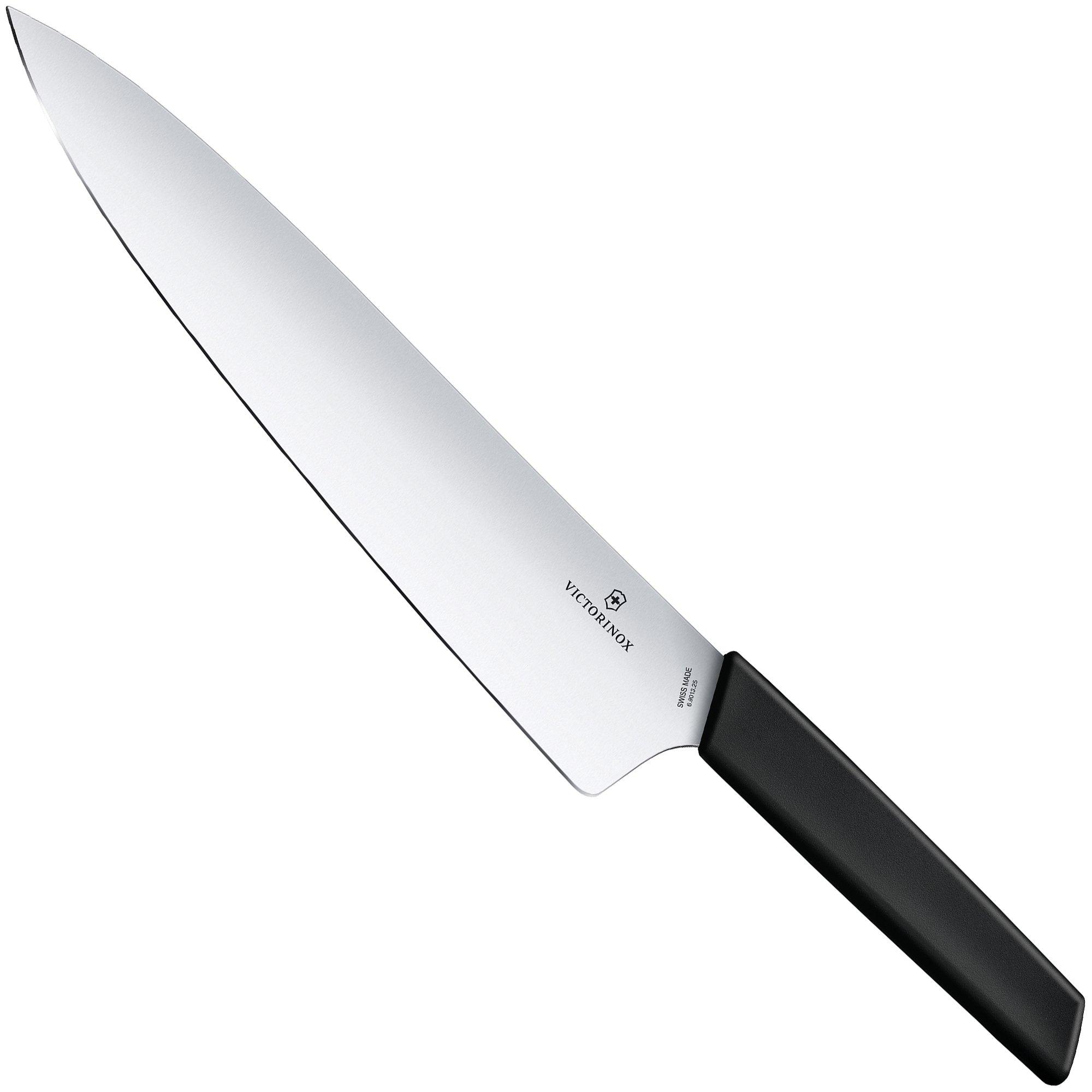Victorinox Swiss Modern 6.9013.25B Fleischmesser 25 cm, schwarz