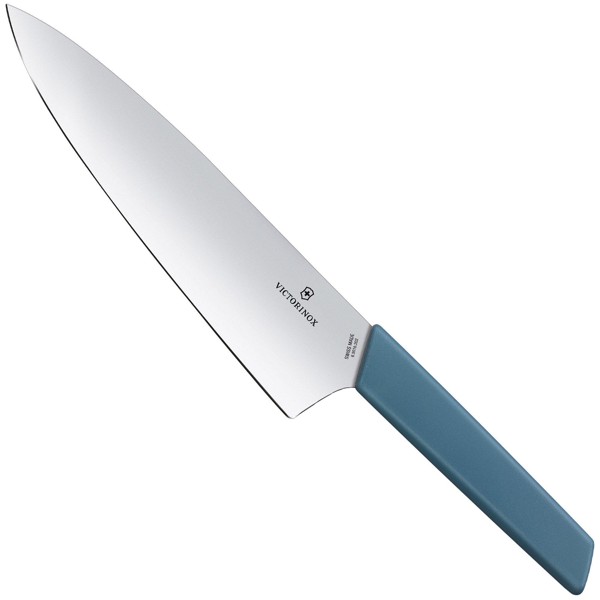 Victorinox Swiss Modern Tranchiermesser 20 cm, kornblumen-blau