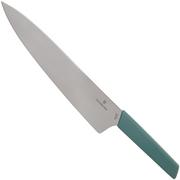 Victorinox Swiss Modern 6.9016.2543B cuchillo para trinchar 25cm, azul claro