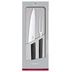Image for Victorinox Swiss Modern carving knife and meat fork, black